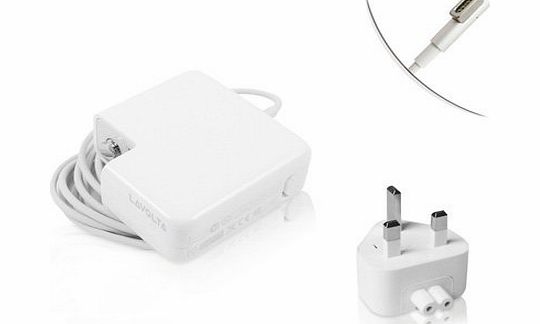 60W Lavolta Laptop Charger for Apple Macbook 13`` inch [until Summer 2012 Models] EU/UK/US/AU Notebook, fits A1181, A1184, A1330, A1334, A1344 AC Adapter Magnetic Power Supply Plug Cord L-Shape - 16.5
